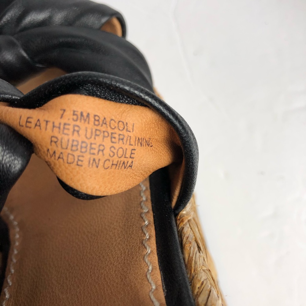 Bacio 61 leather platform wedges - Picture 8 of 9